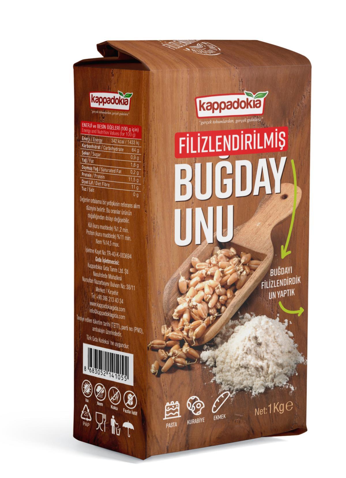 Kappadokia Filizlendirimiş Buğday Unu 1 kg