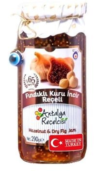 Antalya Reçelcisi Cevizli Kuru İncir Reçeli 290 gr
