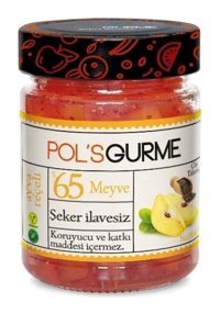 Pol's Gurme Şeker İlavesiz Chia Tohumlu Ayva Reçeli 380 gr