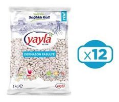 Yayla Dermason Fasulye 12x1 kg