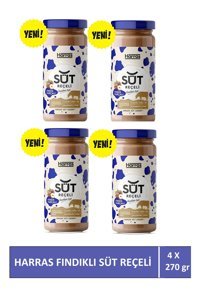 Harras Glutensiz Fındıklı Süt Reçeli 4x270 gr