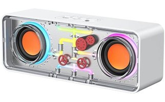 Recci RSK-W38 Space Station Bluetooth Hoparlör Beyaz