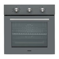 Vestel AF-6682 YG 70 lt Ankastre Fırın Gri