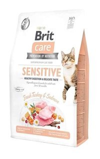 Brit Care Hipoalerjenik Sensitive Hindili Somonlu Yetişkin Kuru Kedi Maması 7 kg