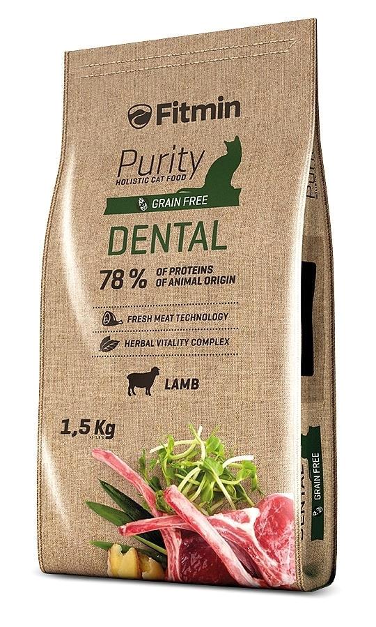Fitmin Purity Dental Taze Kuzulu Yetişkin Kuru Kedi Maması 1.5 kg