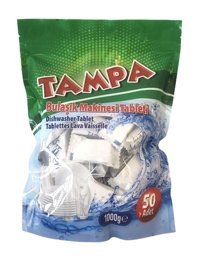 Tampa Tablet Bulaşık Makinesi Deterjanı 6x50 Adet