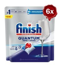 Finish Powerball Quantum Hepsi Bir Arada Tablet Bulaşık Makinesi Deterjanı 6x72 Adet