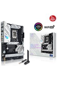 Asus Rog Strix B760-A Gaming B760 LGA 1700 Soket DDR4 5333 Mhz PCIe 4.0 Wi-Fi Overclock ATX Masaüstü Bilgisayar AMD Uyumlu Anakart