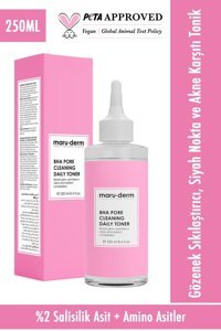 Maru.derm Bha Pore Cleanıng Daıly Toner Yüz Toniği 250 ml