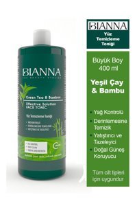 Bianna Yeşil Çay ve Bambu Özlü Yüz Toniği 400 ml