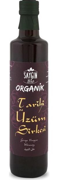 Saygın Organik Üzüm Sirkesi 500 ml