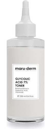 Maru.derm Glikolik Asit %7 Aydınlatıcı & Leke Karşıtı Yüz Toniği 250 ml
