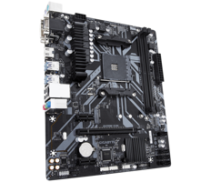 Gigabyte B450M S2H B450 AM4 Soket DDR4 3600 Mhz Overclock Micro ATX Masaüstü Bilgisayar AMD Uyumlu Anakart