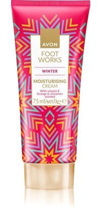 Avon Foot Work Winter Portakal ve Tarçın Kokulu E Vitaminli Nemlendirici Ayak Kremi 75 ml