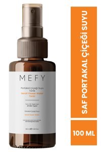 Mefy Saf ve Doğal Portakal Çiçeği Suyu Tazeleyici ve Nemlendirici Yüz Toniği 100 ml
