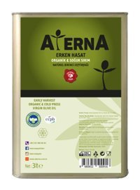 Aterna Teneke Sızma Zeytinyağı 3 lt