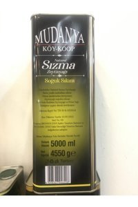 Saklı Vadi Soğuk Sıkım Teneke Sızma Zeytinyağı 5 lt