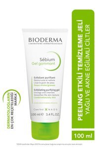 Bioderma Sebium Exfoliating Karma ve Yağlı Ciltler İçin Peeling Yüz Temizleme Jeli 100 ml