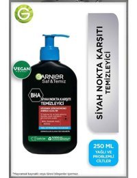 Garnier Saf & Temiz Siyah Nokta Karşıtı Yüz Temizleme Jeli 250 ml
