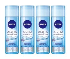 Nivea Aqua Sensation Canlandırıcı Normal ve Karma Ciltler İçin Yüz Temizleme Jeli 4x200 ml
