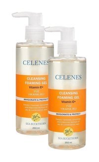 Celenes Sea Buckthorn Yağlı ve Karma Ciltler İçin Yüz Temizleme Jeli 2x250 ml