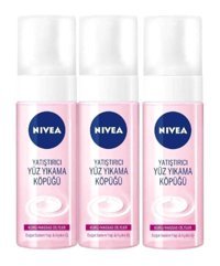 Nivea Yatıştırıcı Kuru Hassas Ciltler İçin Yüz Yıkama Köpüğü 3x150 ml