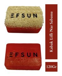 Efsun Doğal Kabak Lifli Nar Sabunu 120 Gr