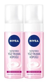 Nivea Yatıştırıcı Kuru Hassas Ciltler İçin Yüz Yıkama Köpüğü 2x150 ml