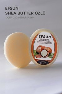 Efsun Doğal Süngerli Shea Butter Sabun 135 gr