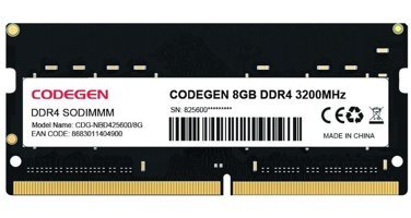 Codegen CDG-NBD425600/8G 8 GB DDR4 1x8 3200 Mhz Ram