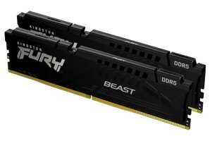 Kingston Fury Beast KF560C40BBK2/32 32 GB DDR5 2x16 6000 Mhz Ram