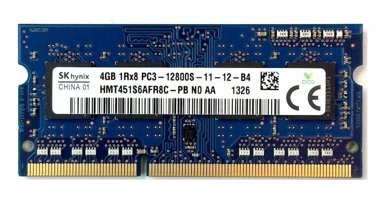 Hynix HMT451S6AFR8C-PB 4 GB DDR3 1x8 1600 Mhz Ram