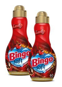 Bingo Soft Konsantre Lovely 60 Yıkama Yumuşatıcı 2x1.44 lt