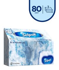 Selpak 3 Katlı Tekli Z Katlama El ve Yüz Havlusu