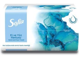 Sofia 2 Katlı Tekli El ve Yüz Havlusu