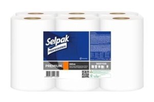 Selpak Professional Premium 2 Katlı 9'lu Rulo Kağıt Havlu