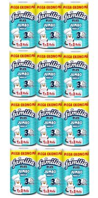 Familia Plus Jumbo 3 Katlı 12'li Rulo Kağıt Havlu