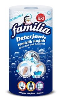 Familia Kokulu 3 Katlı Tekli Rulo Deterjanlı Temizlik Kağıdı