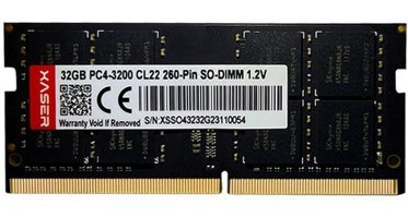 Xaser XS32S22S8/32 32 GB DDR4 1x32 3200 Mhz Ram