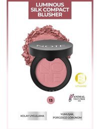 Note Luminous Silk Compact 13 Deep Pink İpeksi Toz Allık