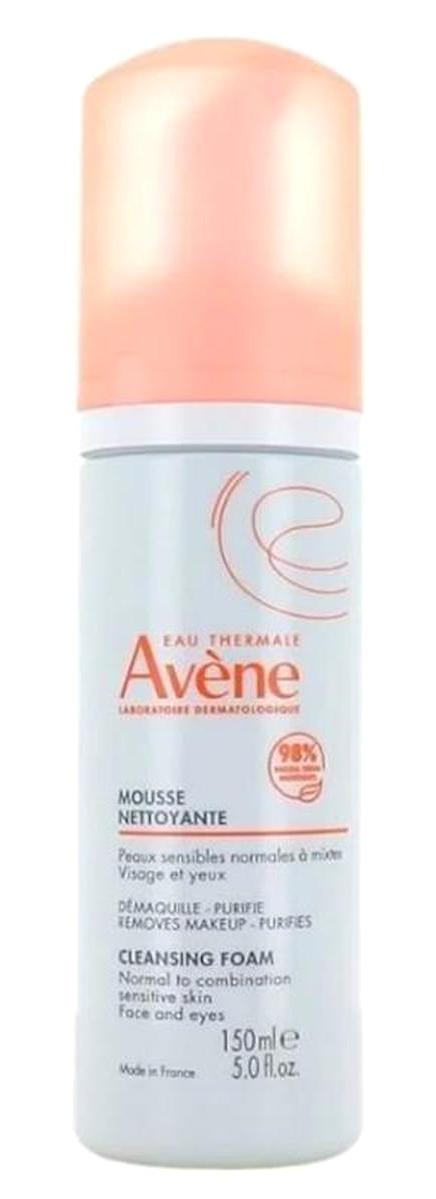 Avene Mousse Nettoyante Karma ve Normal Ciltler İçin Yüz Temizleyici Köpük 150 ml