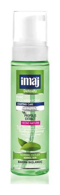 İmaj Detoxify Normal Ciltler İçin Yüz Temizleyici Köpük 2x200 ml