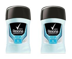 Rexona Invisible Extra Stick Erkek Deodorant 2x50 ml