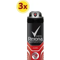 Rexona Guard Sprey Erkek Deodorant 3x150 ml