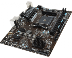 MSI A320M Pro-VH Plus A320 AM4 Soket DDR4 3200 Mhz Micro ATX Masaüstü Bilgisayar AMD Uyumlu Anakart