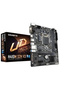 Gigabyte H410 H410 LGA 1200 Soket DDR4 2666 Mhz Micro ATX Masaüstü Bilgisayar Intel Uyumlu Anakart