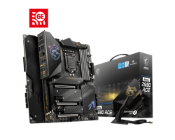 MSI Z590 ACE Z590 LGA 1200 Soket DDR4 5600 Mhz PCIe 4.0 Wi-Fi Overclock Mining ATX Masaüstü Bilgisayar Intel Uyumlu Anakart