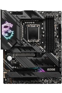 MSI Mpg Z690 Edge Wifi Z690 LGA 1700 Soket DDR4 5200 Mhz PCIe 4.0 Wi-Fi Overclock ATX Masaüstü Bilgisayar Intel Uyumlu Anakart