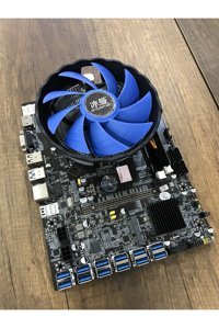 BTC B250 B250 LGA 1151 Soket DDR4 2400 Mhz Mining ATX Masaüstü Bilgisayar Intel Uyumlu Anakart