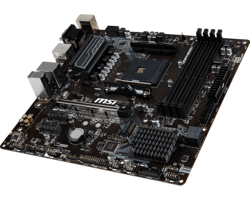 MSI B450M Pro-VDH Plus B450 AM4 Soket DDR4 3466 Mhz Overclock Micro ATX Masaüstü Bilgisayar AMD Uyumlu Anakart